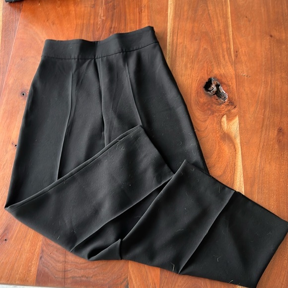 Zara Wide Leg Gaucho Cropped Pant - Picture 1 of 5